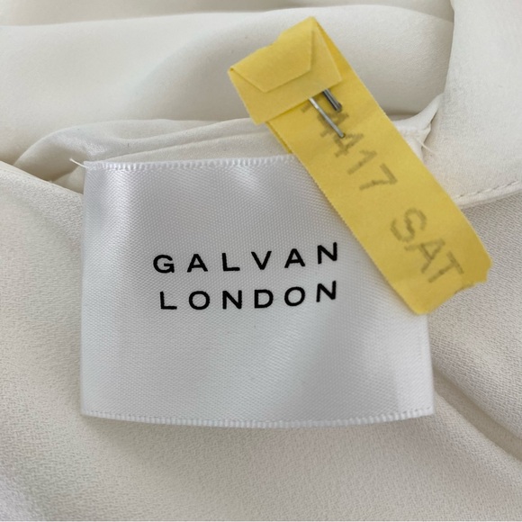 Galvan, Sienna Crepe Halterneck Gown - Picture 14 of 14